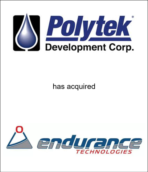 Genesis Capital Advises Polytek Development Corp. on its Acquisition of Endurance Technologies