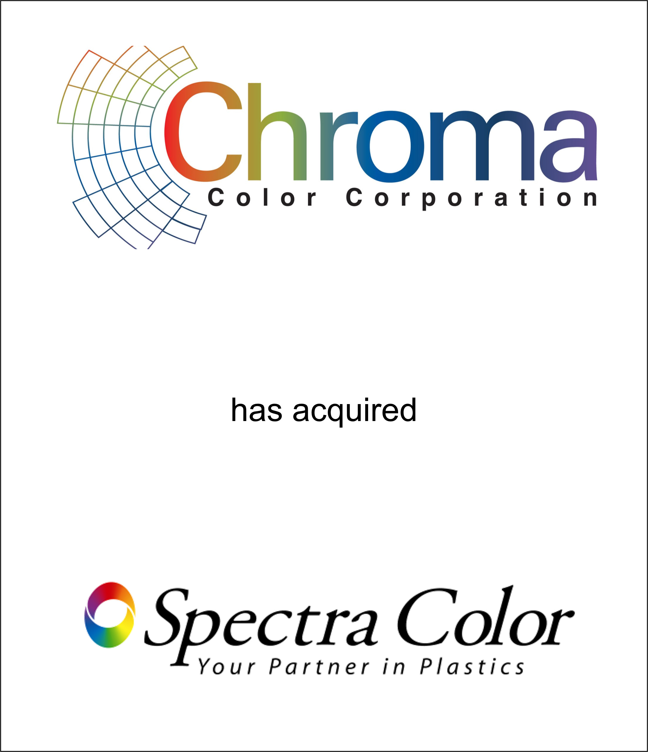 Genesis Capital Advises Chroma Color Corporation on its Acquisition of Spectra Color