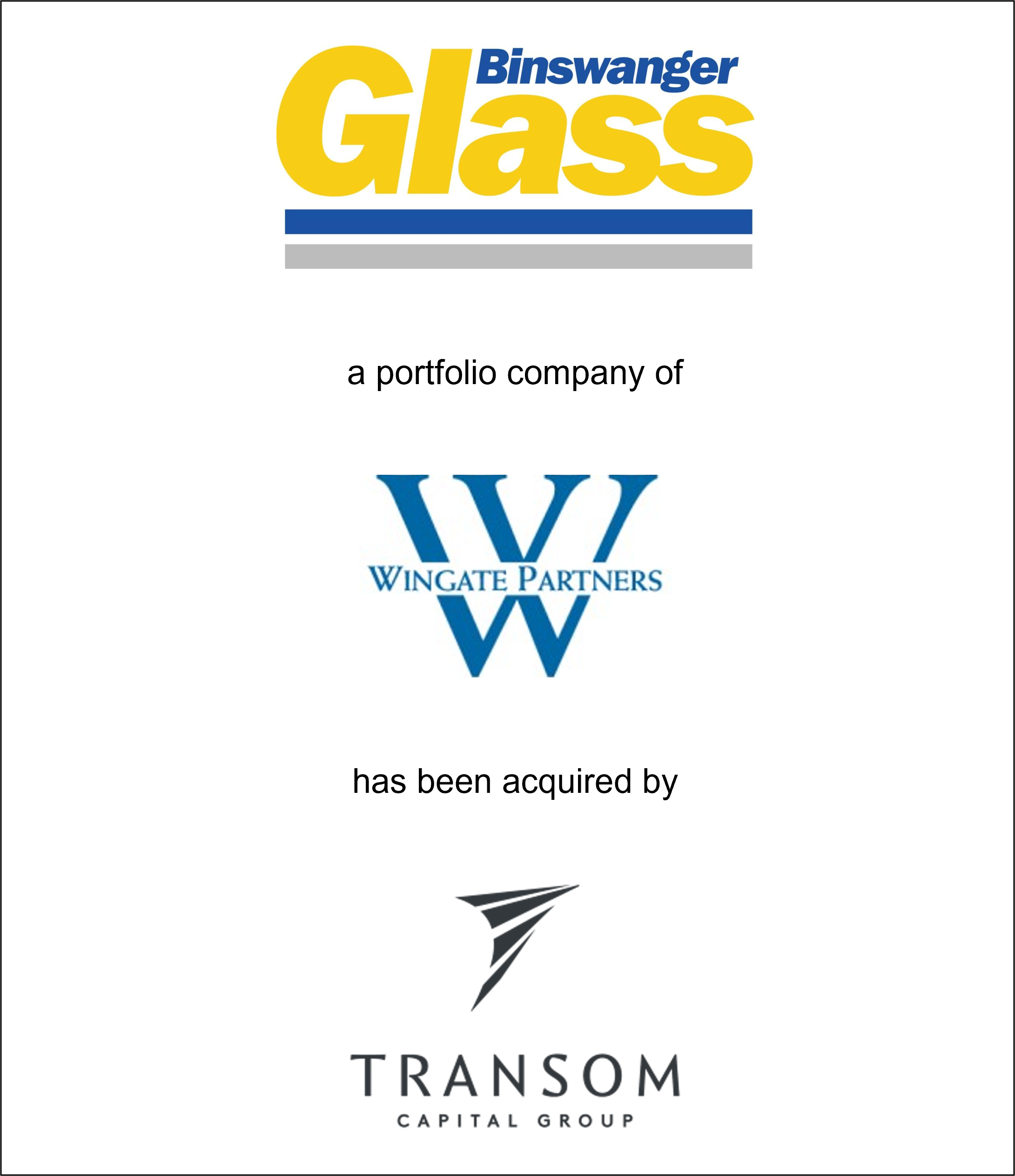 Genesis Capital Advises Binswanger Glass on its Sale and Securing a New Capital Partner